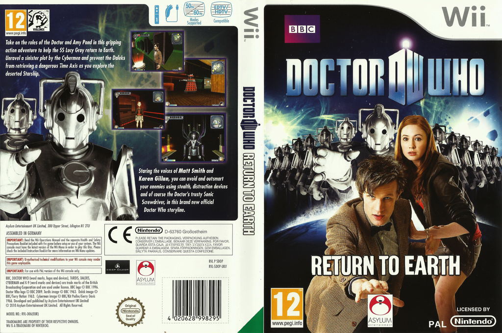 Doctor Who - Return to Earth — box-texture (EU)