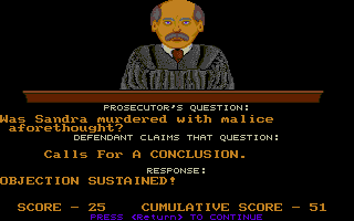 Objection! — ss (WOR)