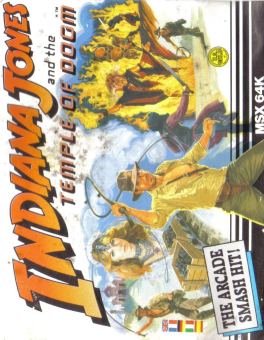 Indiana Jones And The Temple Of Doom box art