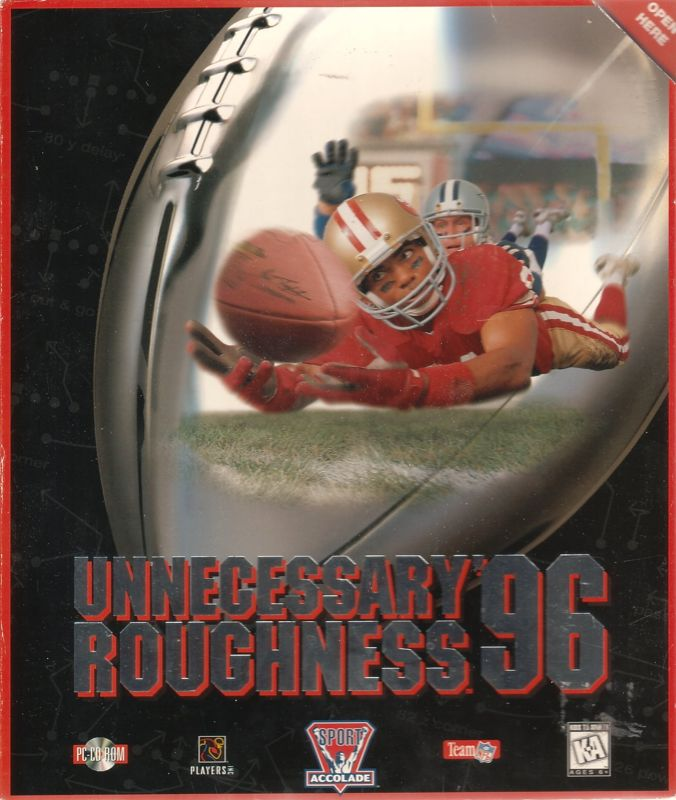 Unnecessary Roughness '96 box art