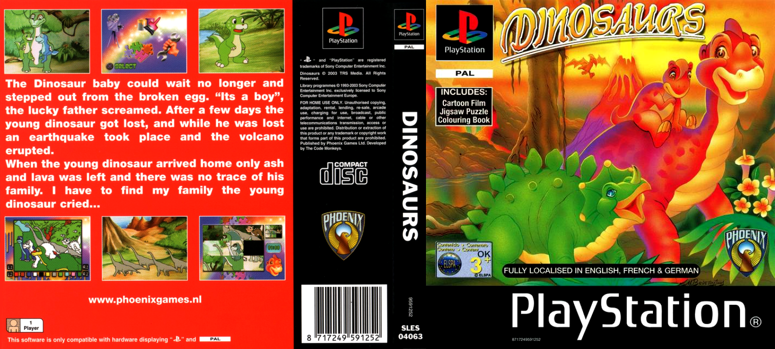 Dinosaurs — box-texture (EU)