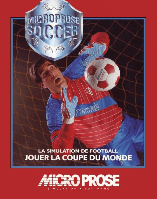 Microprose Soccer — box-2D (FR)