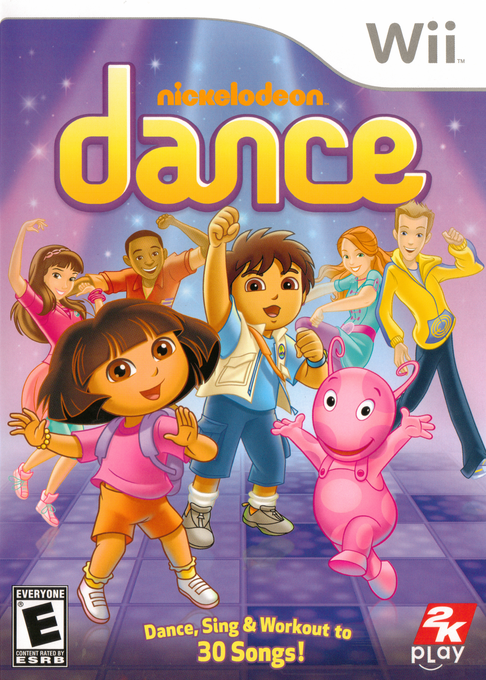 Nickelodeon Dance box art