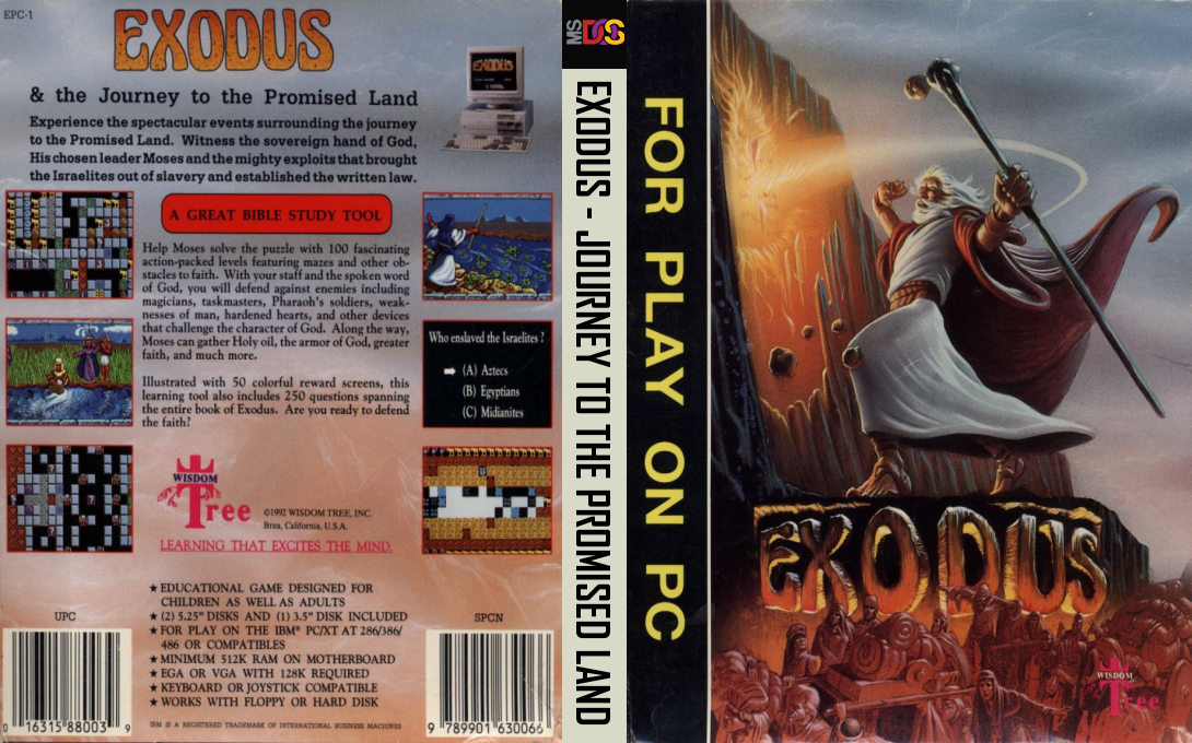 Exodus - Journey To The Promised Land — box-texture (US)