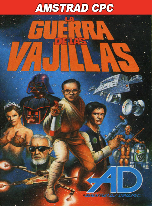 Guerra De Las Vajillas, La box art