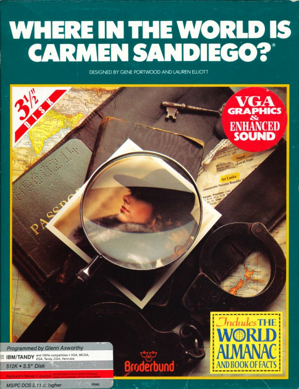 Where in the World is Carmen Sandiego? box art
