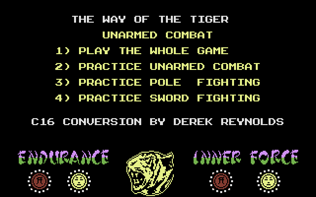 Way Of The Tiger, The — sstitle (EU)
