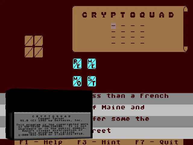 Cryptoquad #101 — mixrbv2 (WOR)
