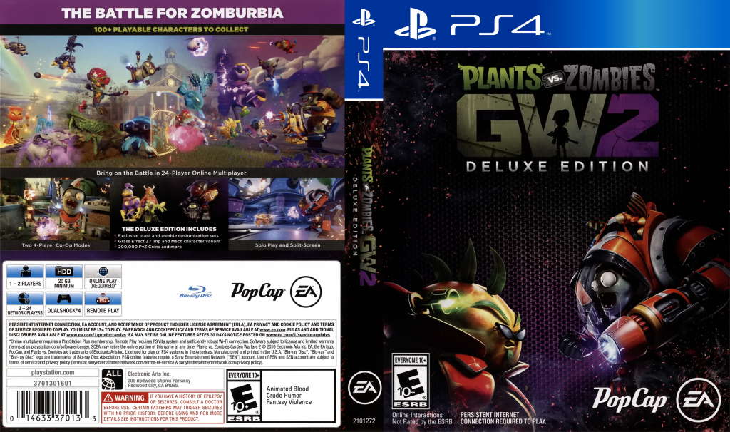 Plants vs. Zombies - GW2 - Deluxe Edition — box-texture (US)
