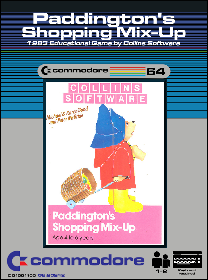 Paddington's Shopping Mix-up box art