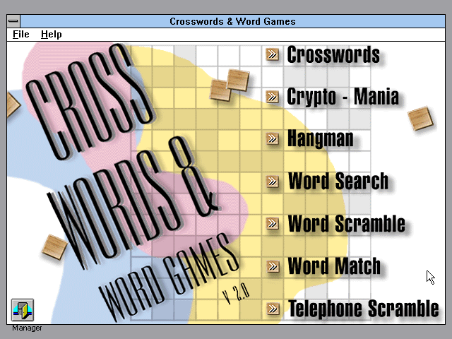 Crosswords & Word Games — sstitle (WOR)