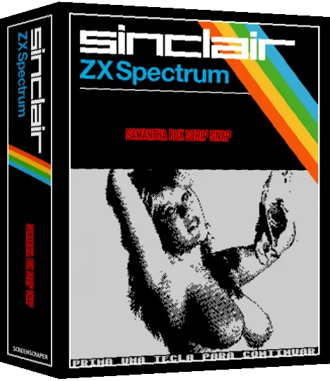 Samantha Fox Strip Snap — box-3D (SS)