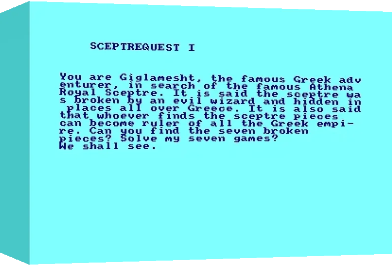 Sceptrequest I — box-3D (WOR)