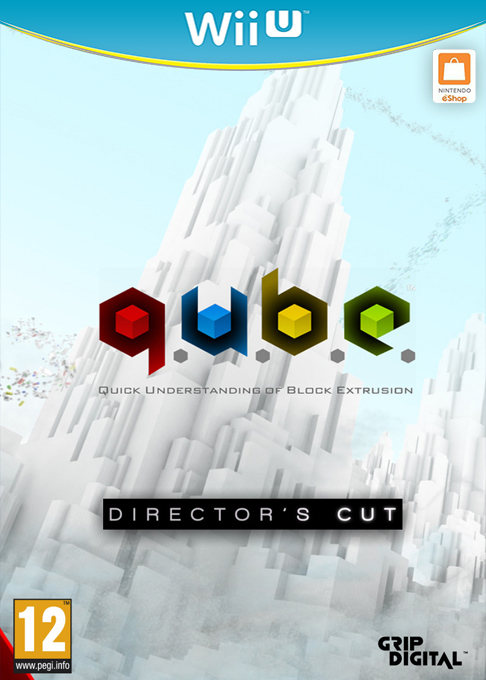 Q.U.B.E - Director's Cut — box-2D (EU)