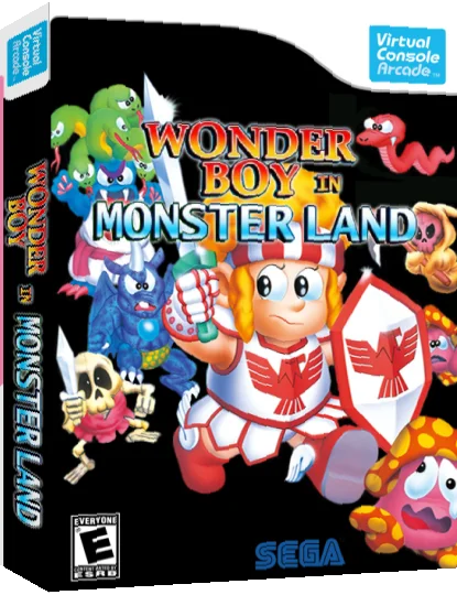 Wonder Boy In Monster Land — box-3D (US)