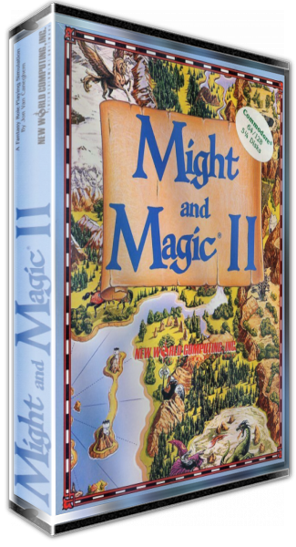 Might And Magic 2 - Gates To Another World — box-3D (US)
