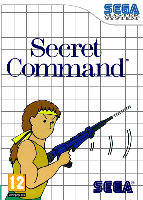 Secret Command — box-2D (EU)