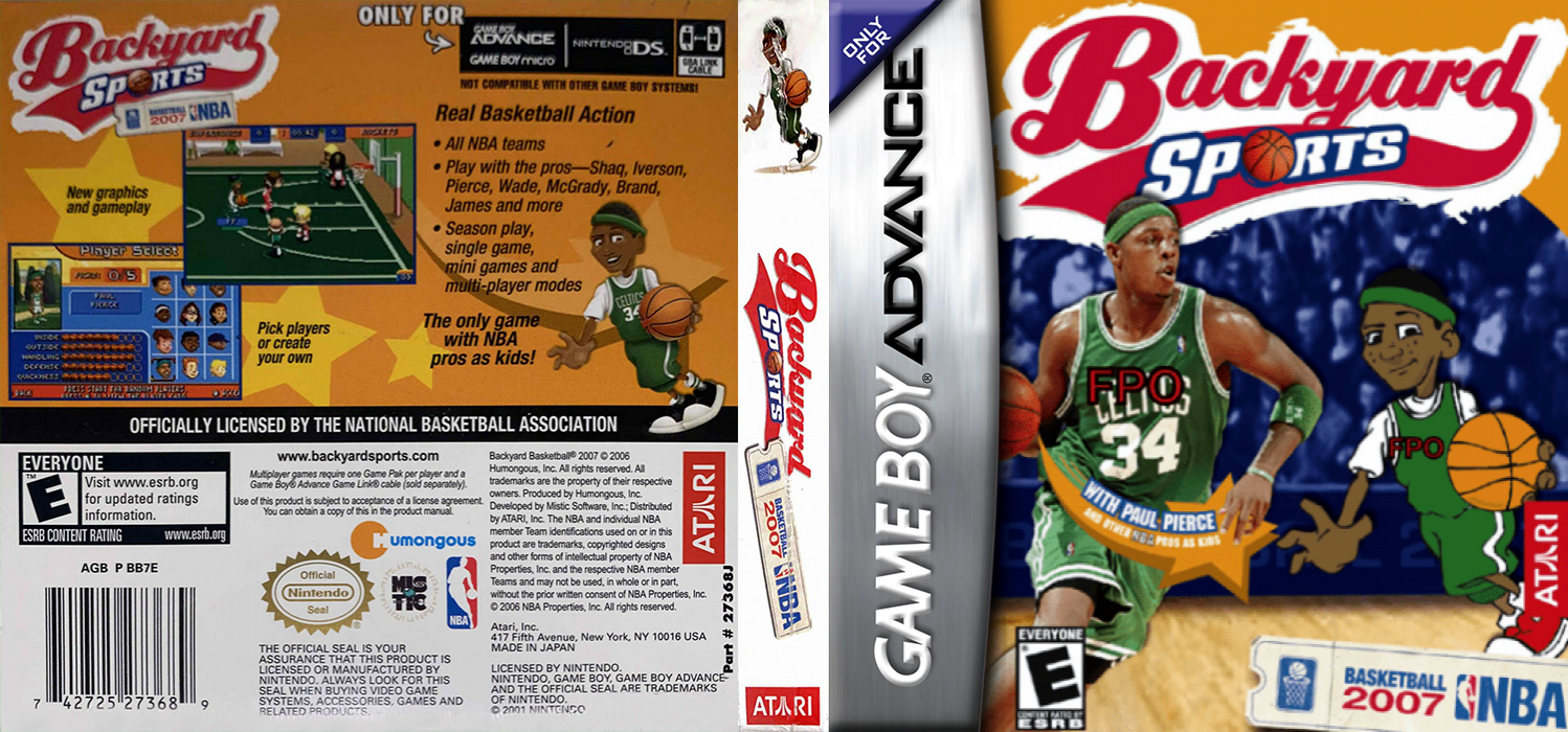 Backyard Sports - Basketball 2007 — box-texture (US)