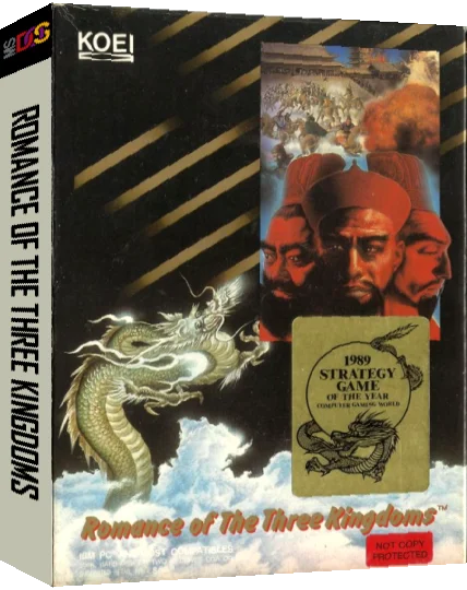 Romance of the Three Kingdoms — box-3D (US)