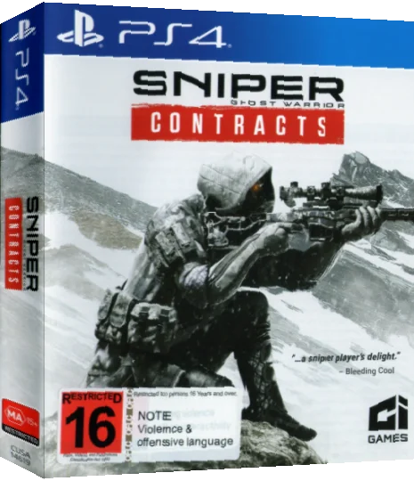 Sniper - Ghost Warrior - Contracts — box-3D (AU)