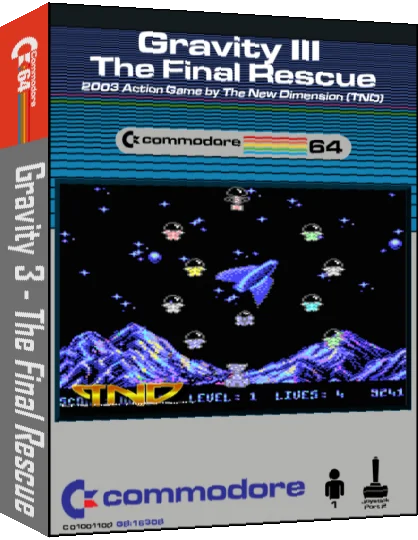 Gravity III : The Final Rescue — box-3D (CUS)