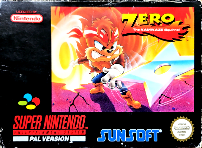 Zero - The Kamikaze Squirrel — box-2D (DE)