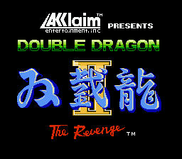 Double Dragon II - The Revenge — sstitle (WOR)