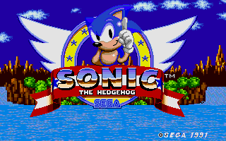 Sonic the Hedgehog box art