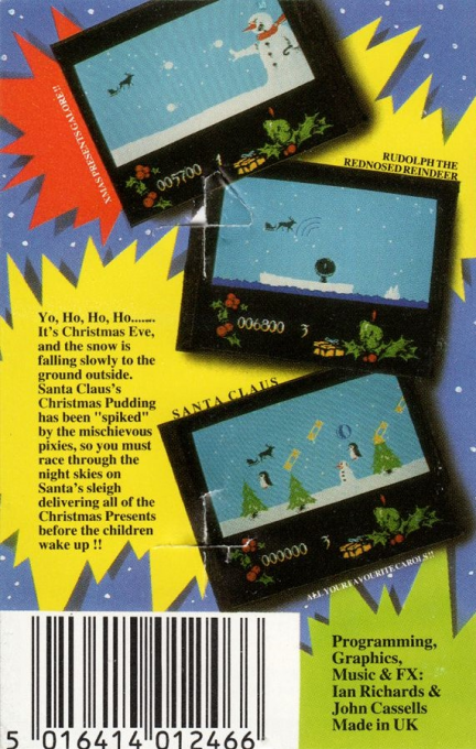 Santa's Xmas Caper — box-2D-back (EU)