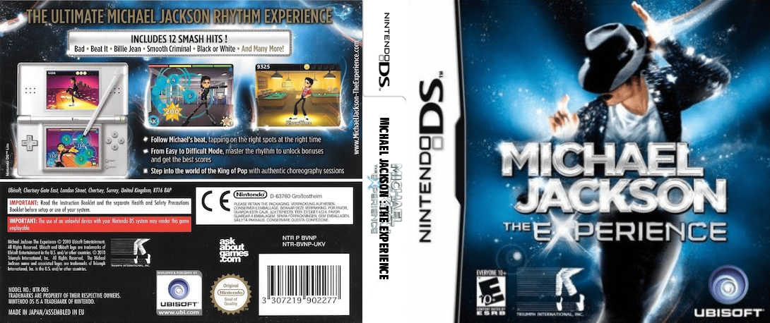 Michael Jackson - The Experience — box-texture (US)