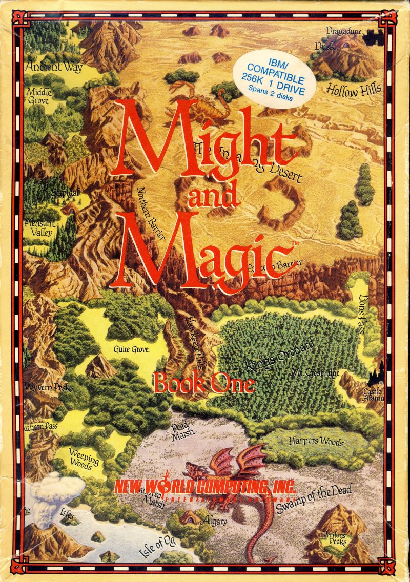 Might and Magic Book One: The Secret of the Inner Sanctum box art