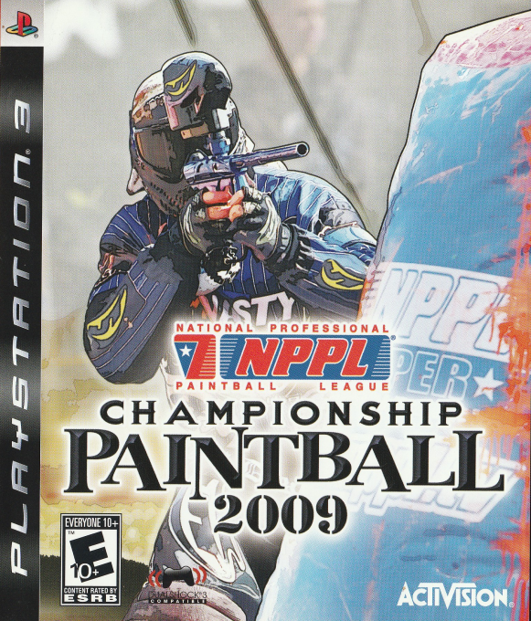 NPPL Championship Paintball 2009 box art