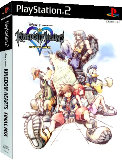 Kingdom Hearts - Final Mix — box-3D (JP)