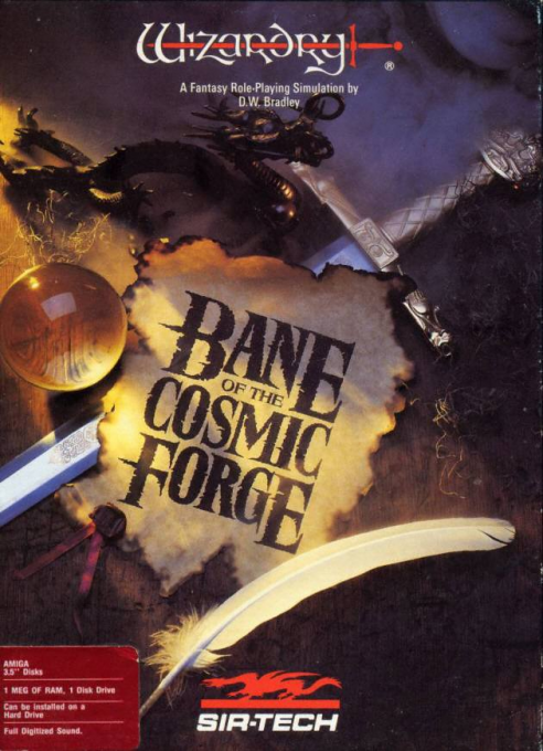 Wizardry - Bane of the Cosmic Forge box art