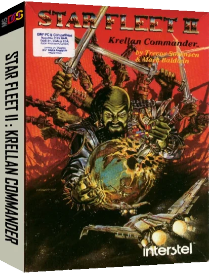 Star Fleet 2 - Krellan Commander — box-3D (US)