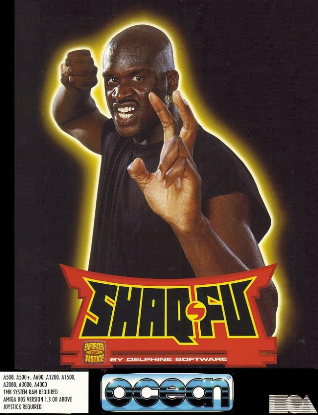 Shaq-Fu box art