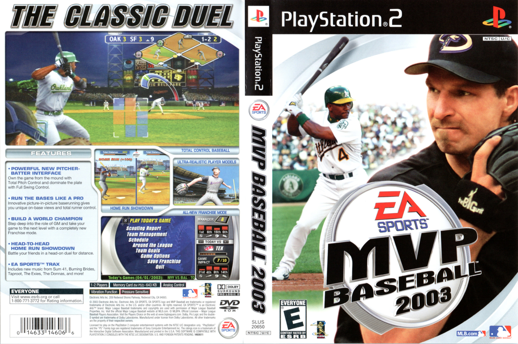 MVP Baseball 2003 — box-texture (US)