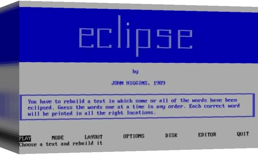 Eclipse — box-3D (WOR)