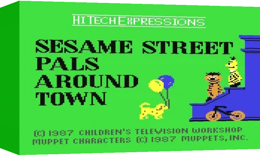 Sesame Street Pals around Town — box-3D (WOR)