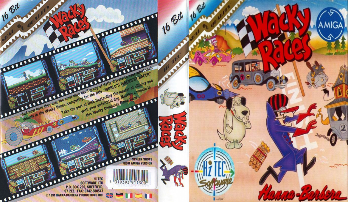 Wacky Races — box-texture (EU)