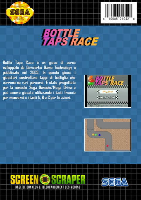 Bottle Taps Race — box-2D-back (SS)