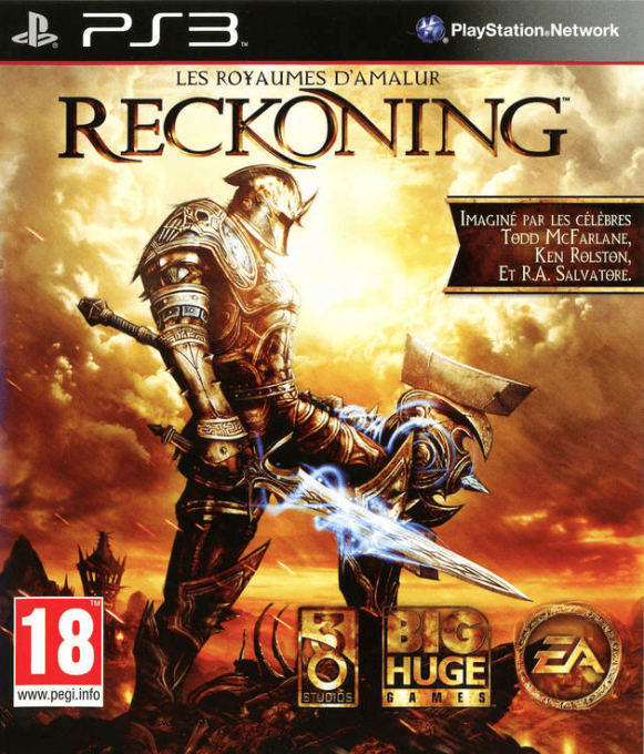 Kingdoms of Amalur - Reckoning — box-2D (FR)