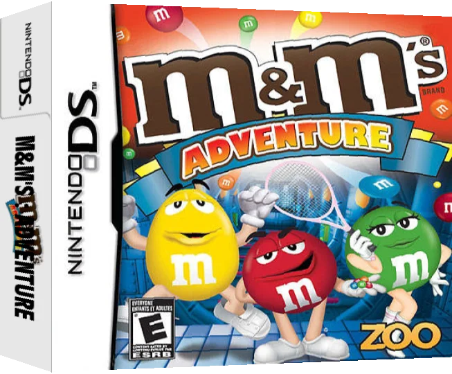 M&M's - Adventure — box-3D (US)