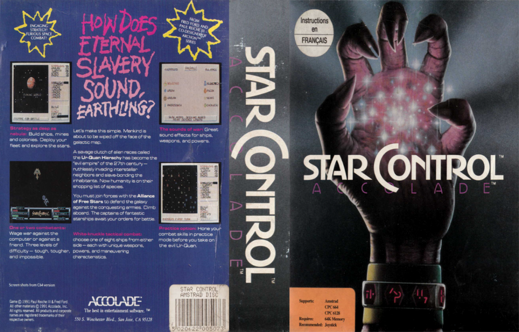 Star Control — box-texture (EU)