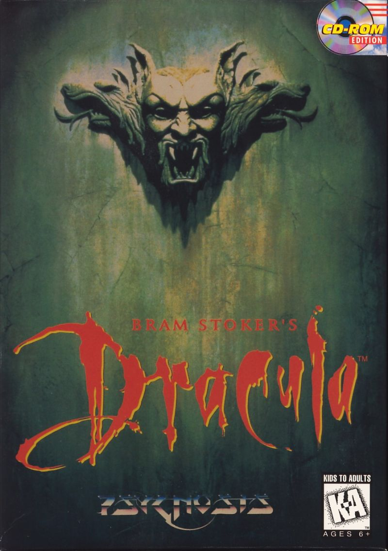 Bram Stoker's Dracula box art