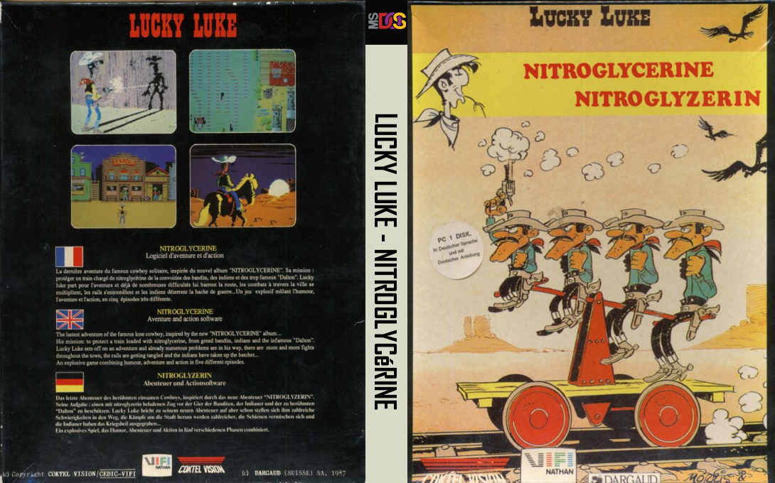 Lucky Luke - Nitroglycérine — box-texture (EU)