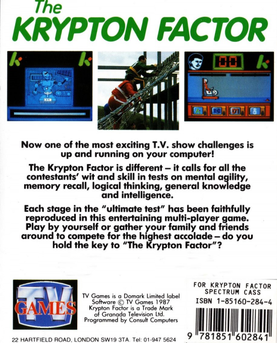 Krypton Factor, The — box-2D-back (EU)