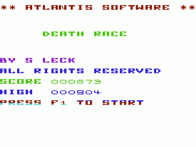 Death Race — sstitle (WOR)