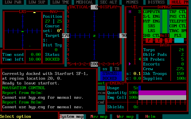 Star Fleet 2 - Krellan Commander — ss (US)