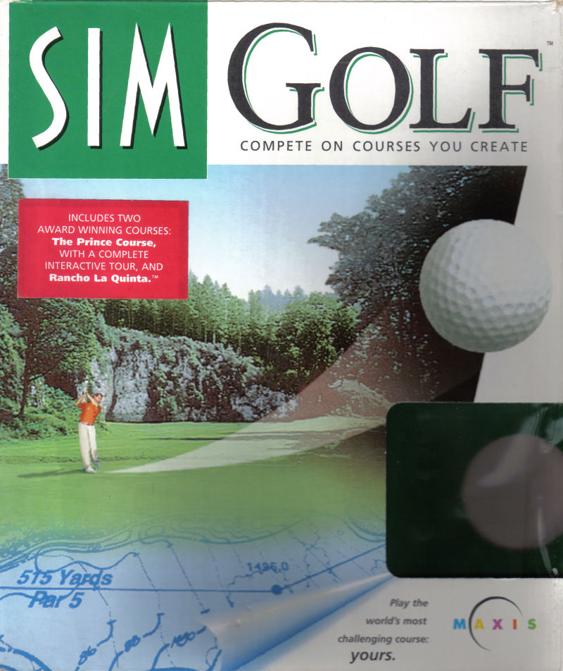 SimGolf box art